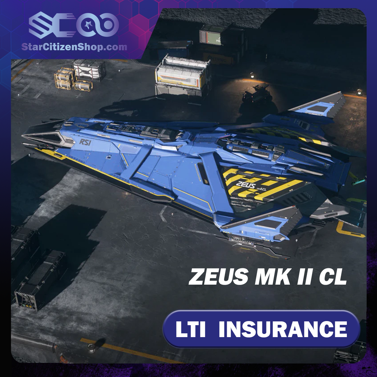 RSI Zeus Mk II CL standalone ship in Star Citizen