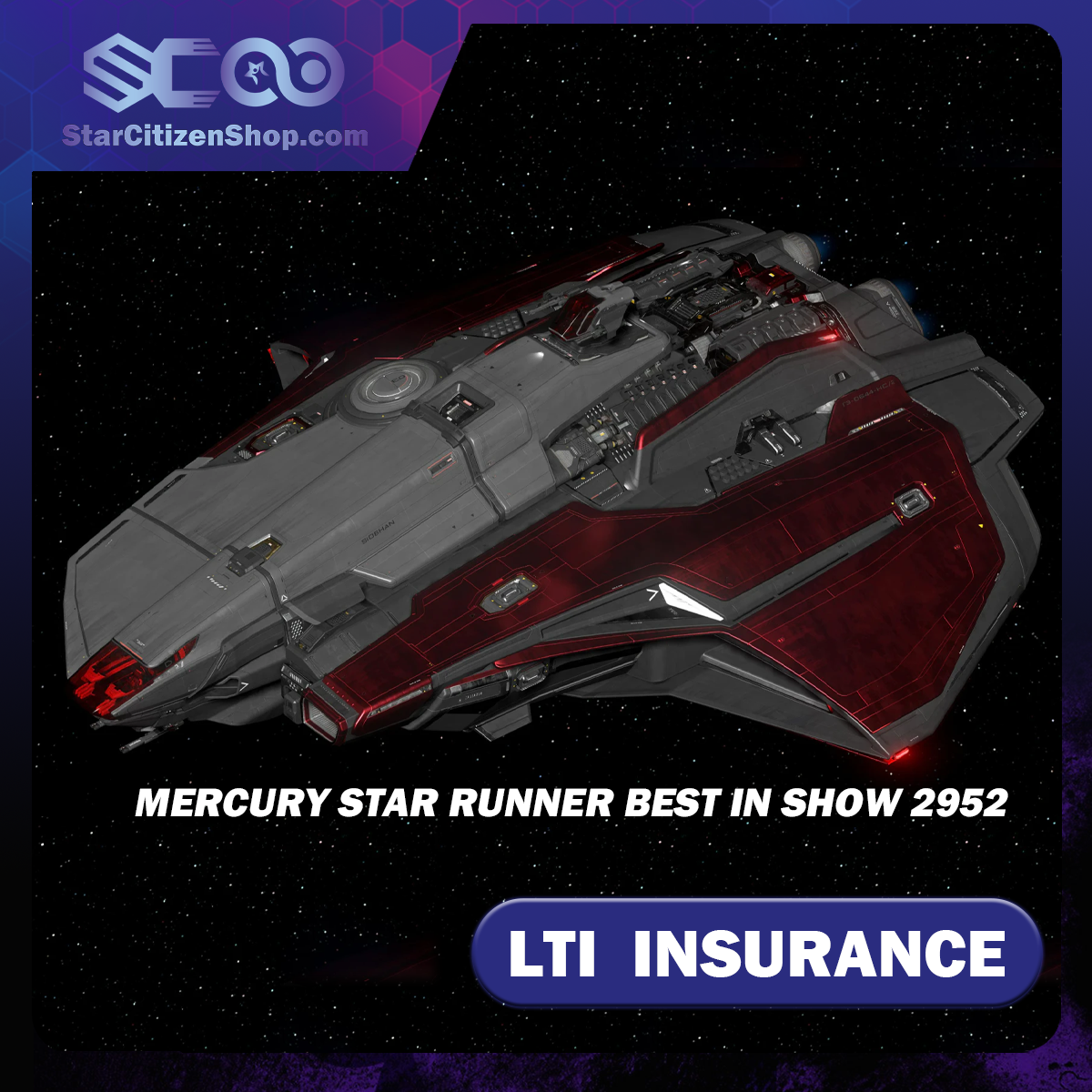Crusader Mercury Star Runner Best in Show 2952 standalone ship in Star Citizen