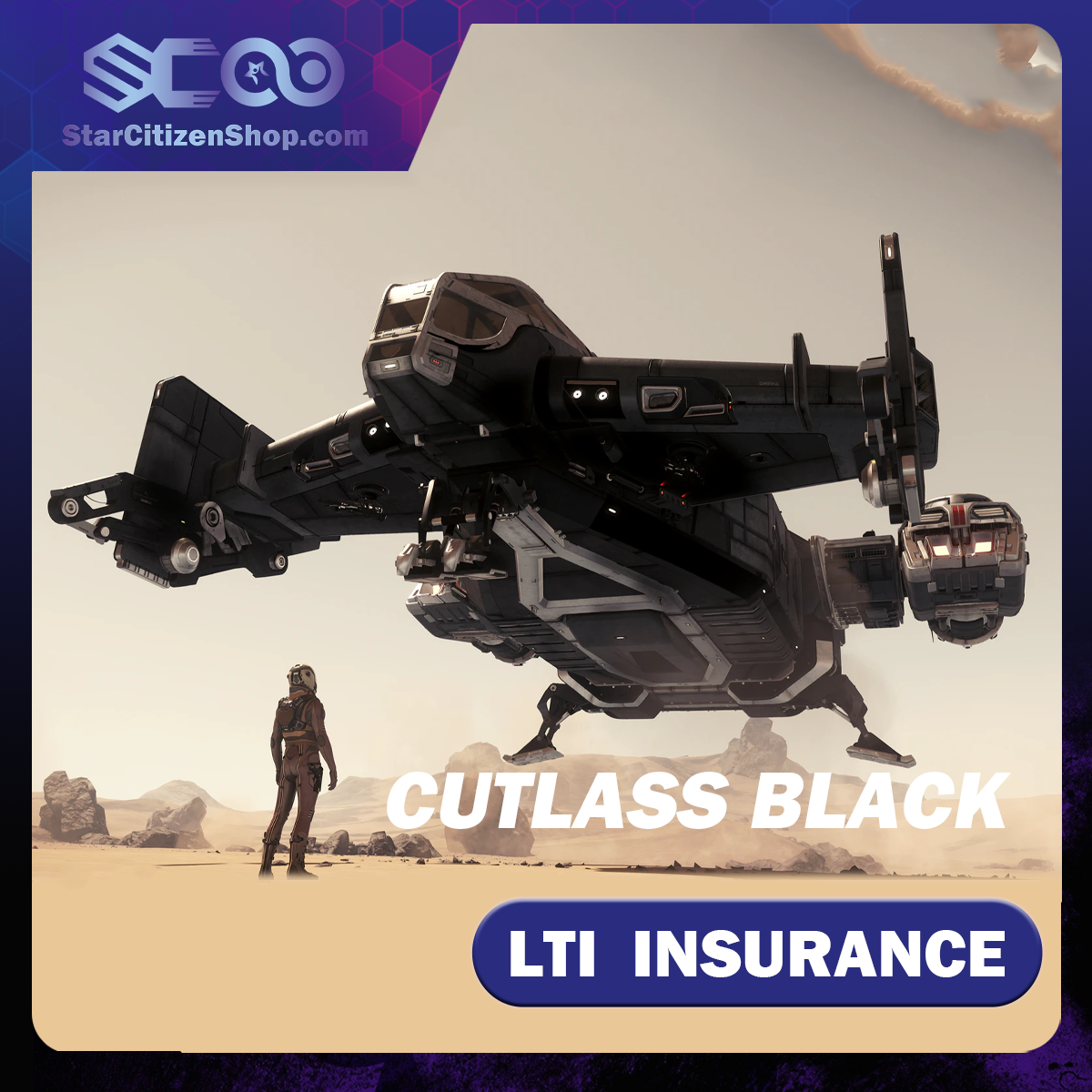Drake Cutlass Black standalone ship in Star Citizen