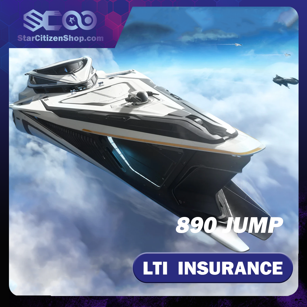 Origin 890 Jump standalone ship in Star Citizen