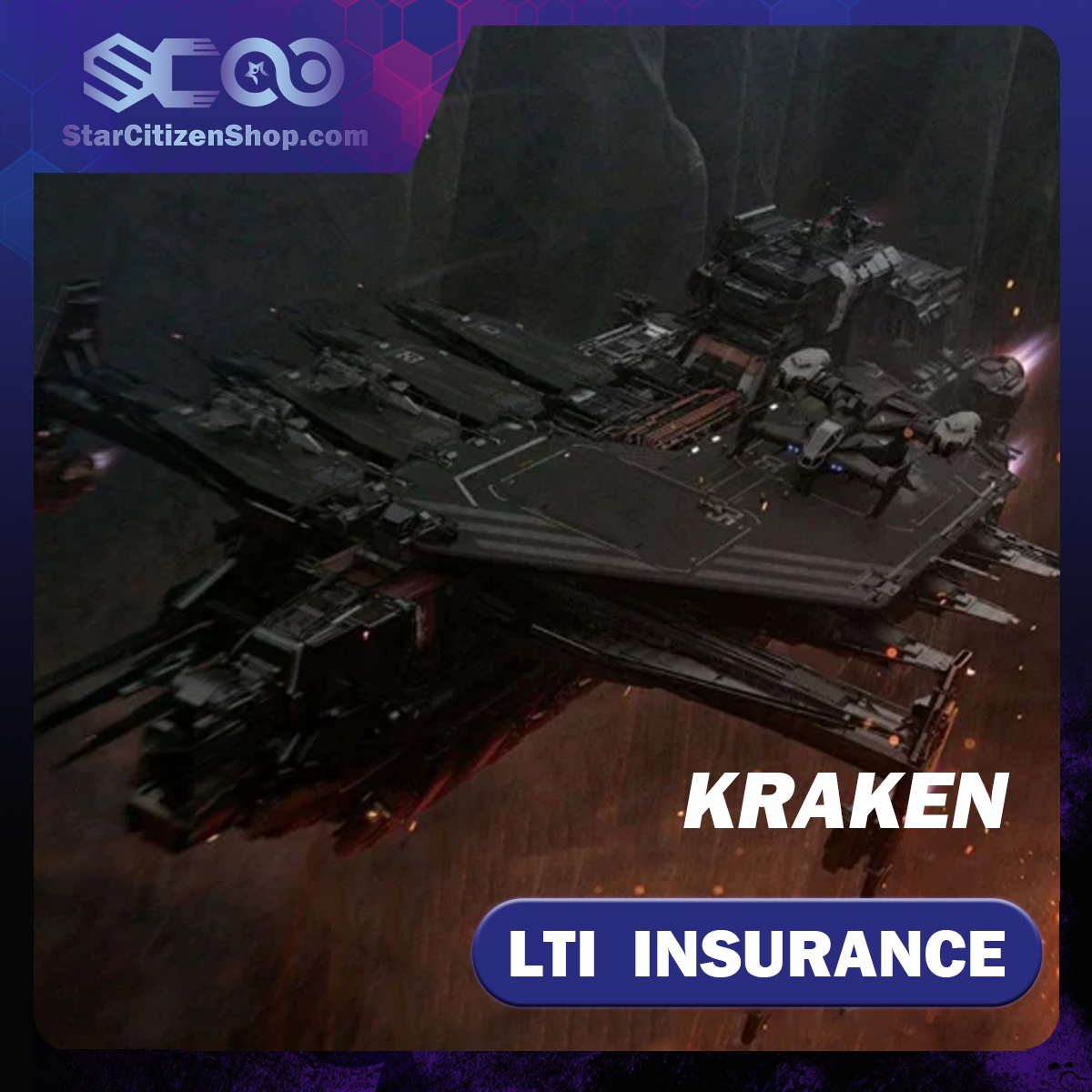 Drake Kraken standalone ship in Star Citizen