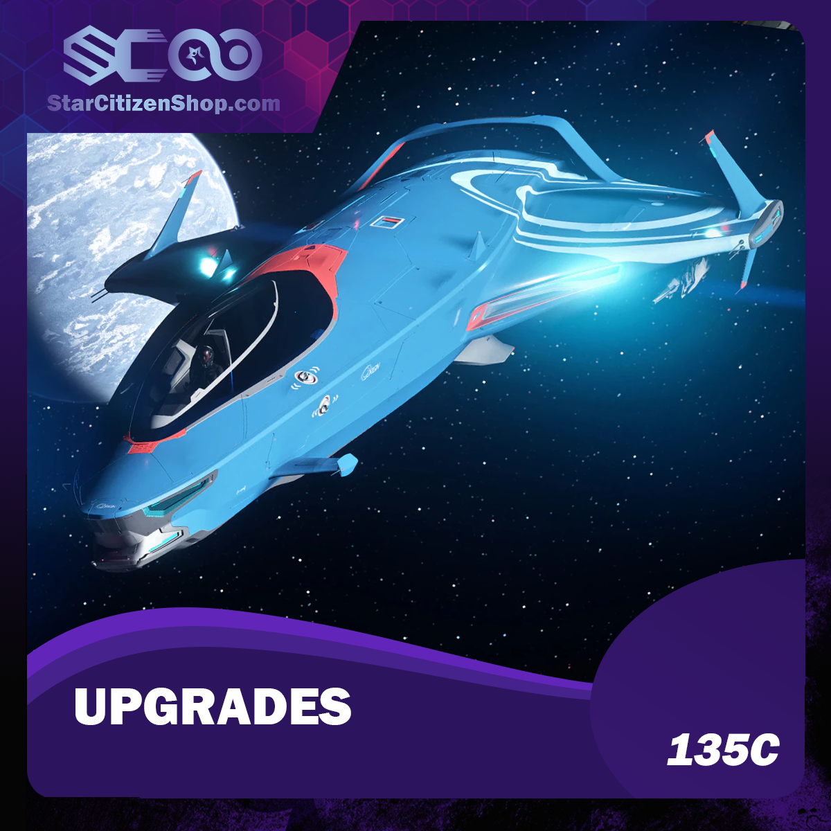 Star Citizen Upgrade to 135c – Origin Jumpworks 135c CCU ship upgrade