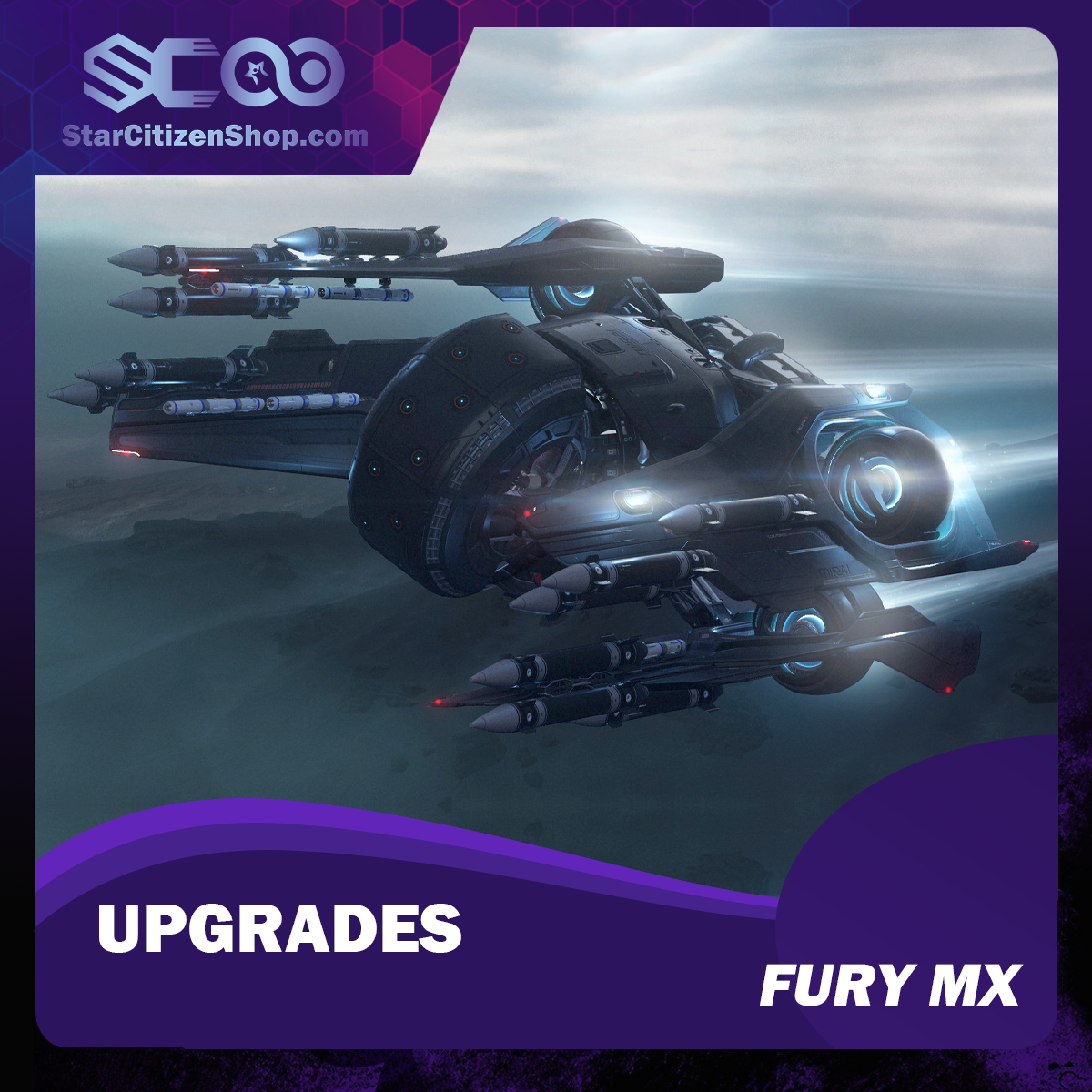 Star Citizen Upgrade to Fury MX – Mirai Fury MX CCU ship upgrade