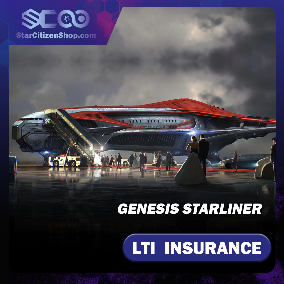 Crusader Genesis Starliner standalone ship in Star Citizen