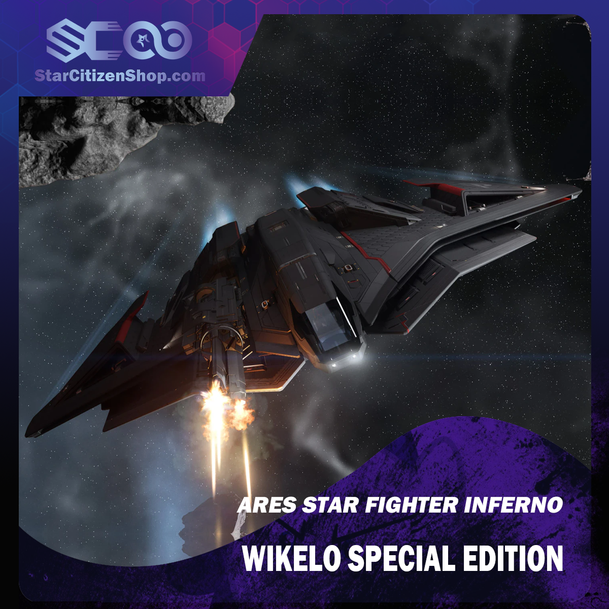 Ares Star Fighter Inferno (Wikelo Special Edition)
