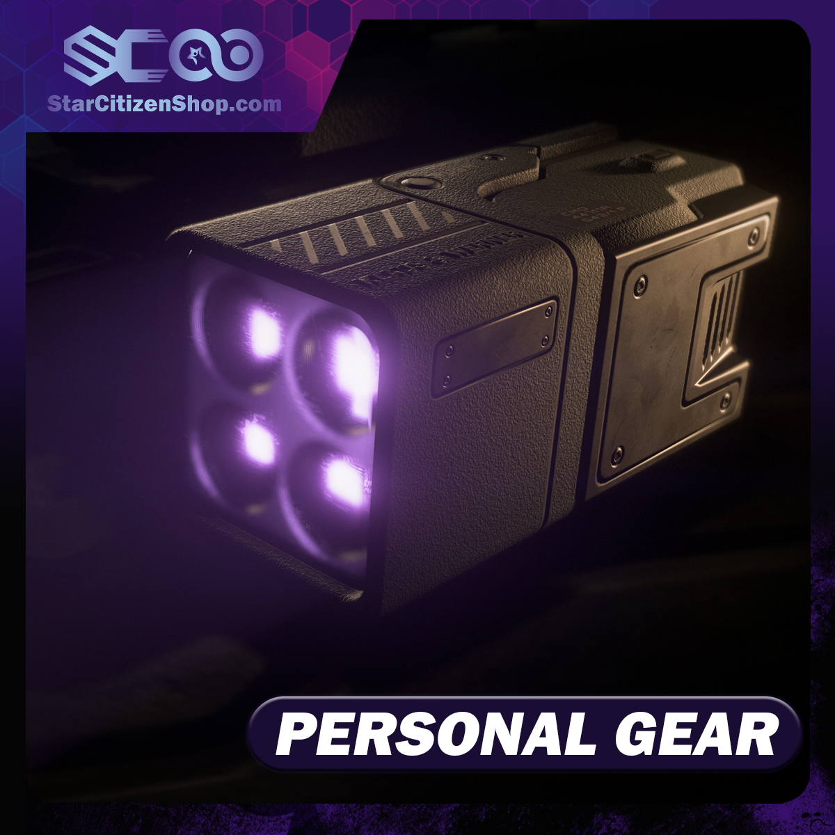 Brightspot Flashlight Purple