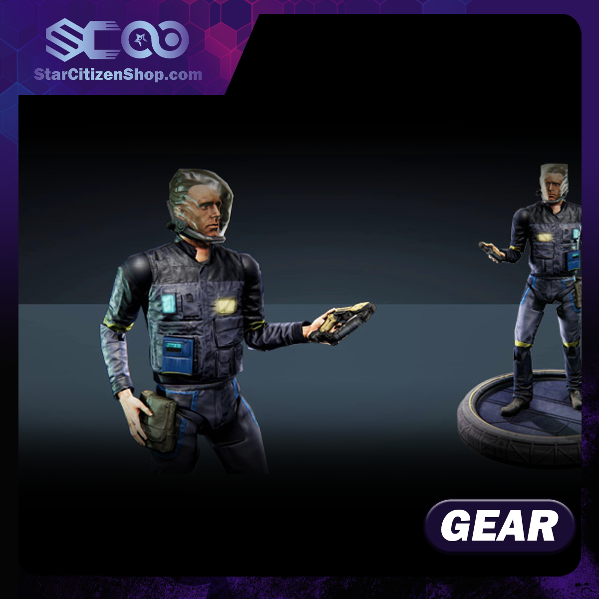 Takuetsu “Armin Trask” Replica Figure - Centurion