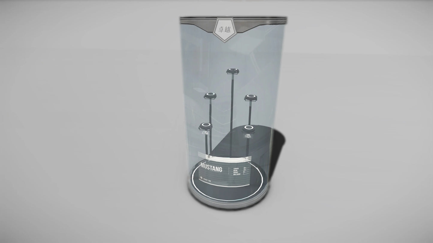 Takuetsu Mustang Delta Model