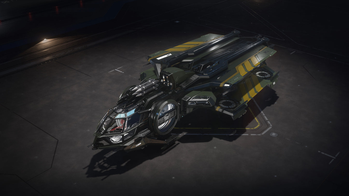 Aurora Mk I - Green and Gold Paint