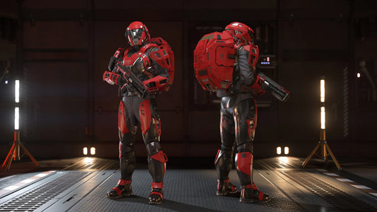Greycat Aril “Red Alert” Armor & Assault Rifle Kit
