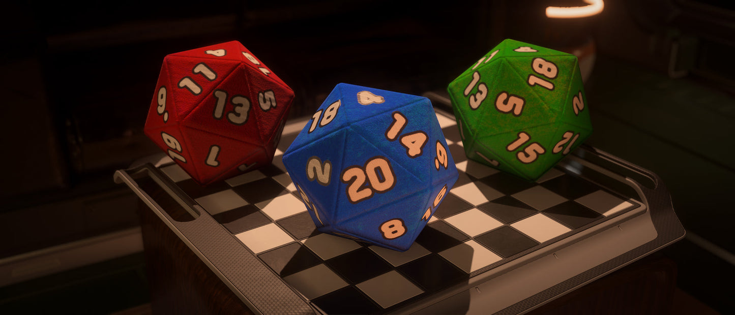 Twenty-Sided Plushie Set