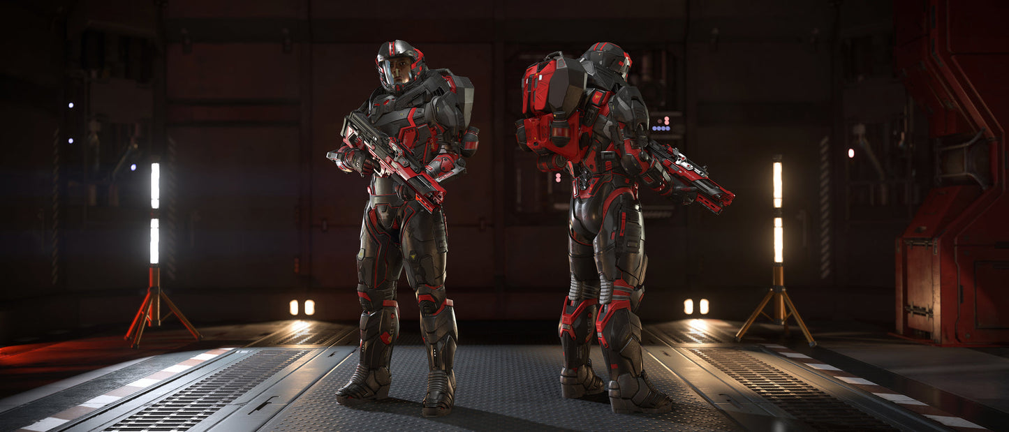 CDS ADP-mk4 "Red Alert" Armor & Shotgun Kit