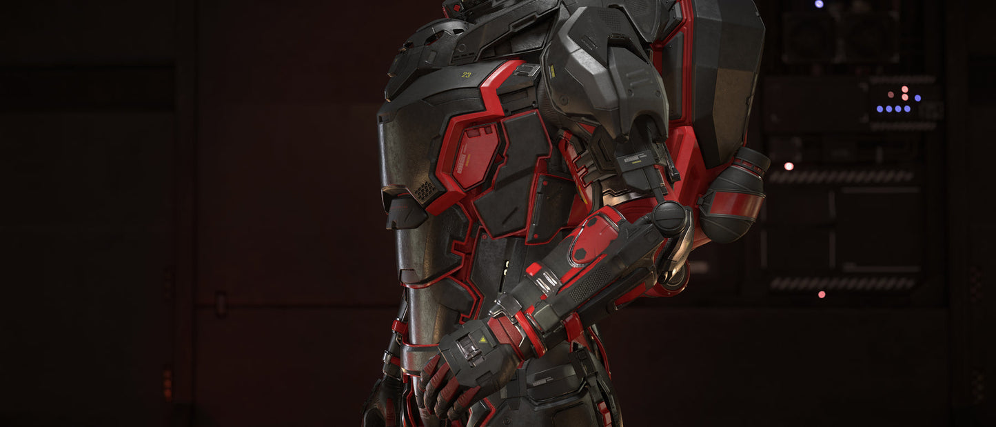 CDS ADP-mk4 "Red Alert" Armor & Shotgun Kit