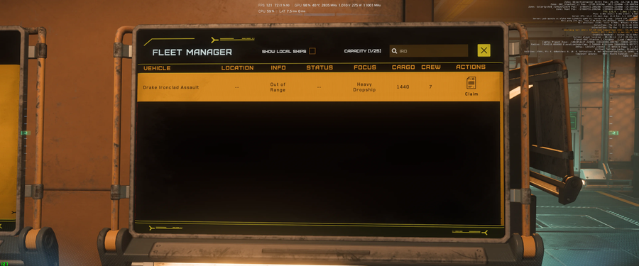 How to Find Your Ship in Star Citizen