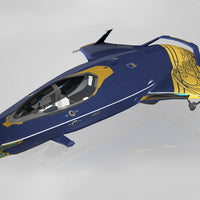 100 series - Blue Ametrine Paint