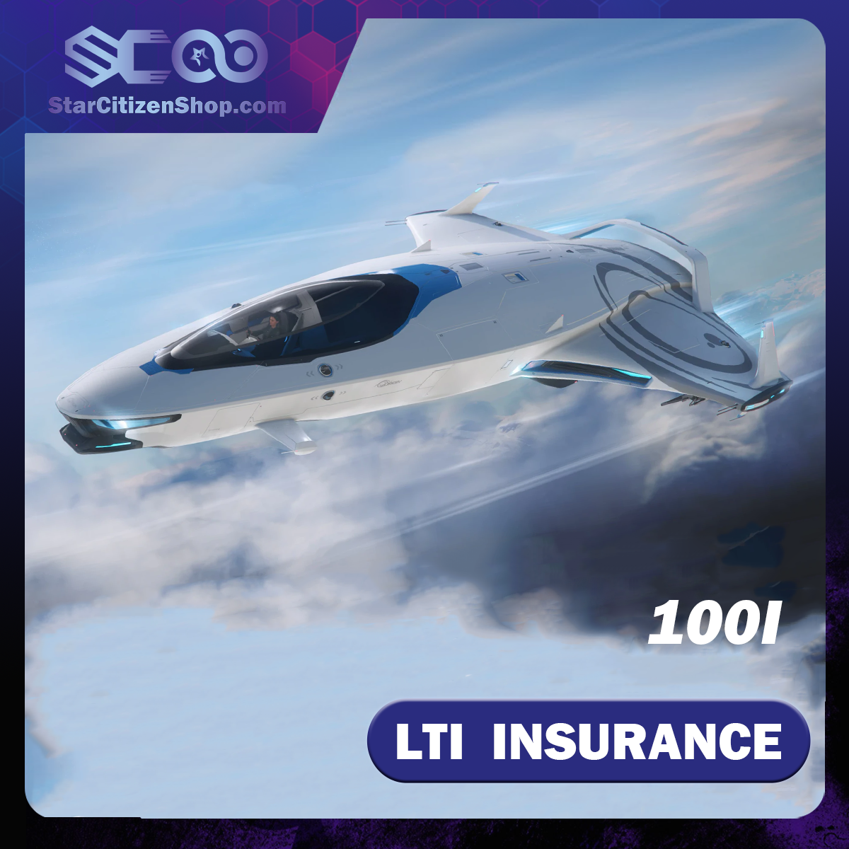 Origin 100i standalone ship in Star Citizen