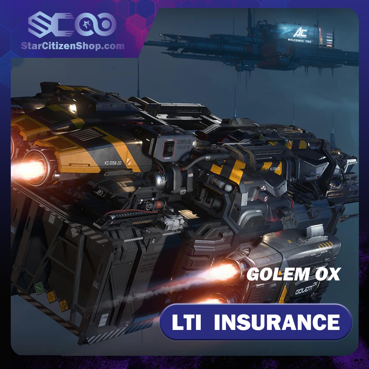 Golem OX standalone ship in Star Citizen