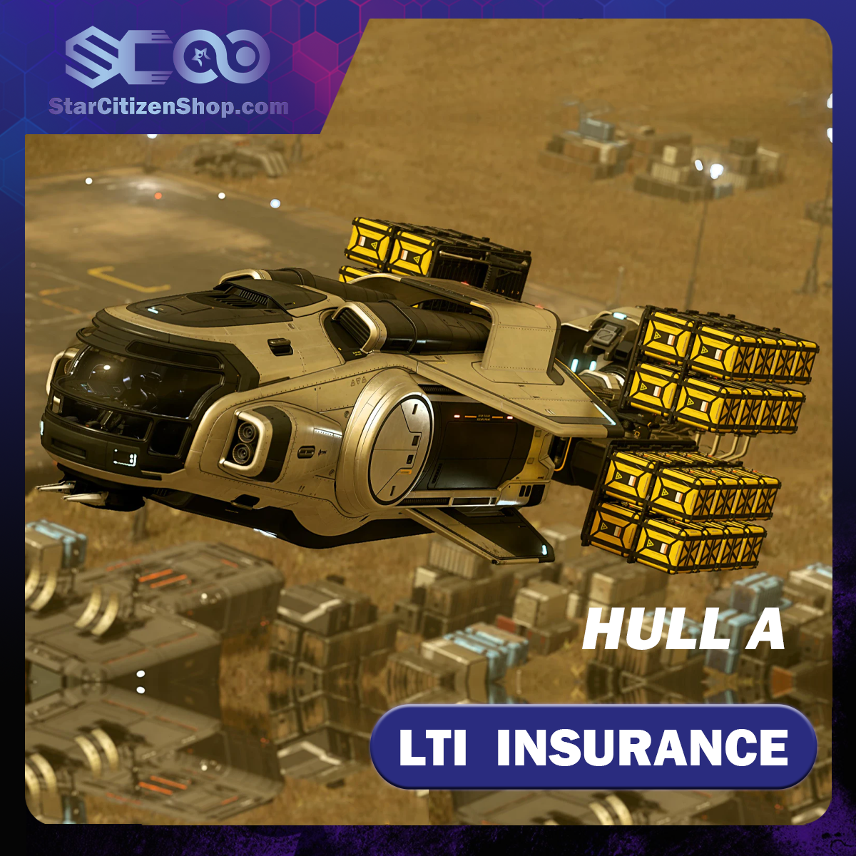 MISC Hull A Standalone Ship in Star Citizen, studio product view