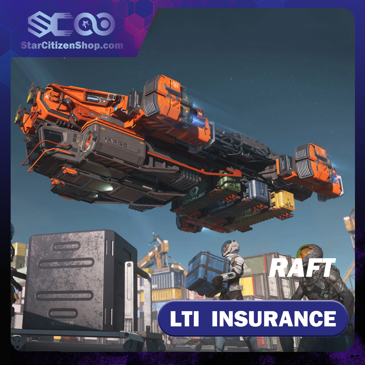 ARGO RAFT standalone ship in Star Citizen