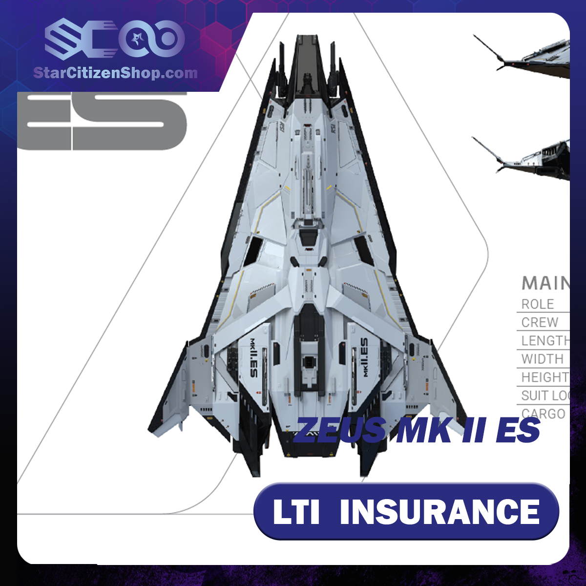 Zeus Mk II ES - Standalone Ship