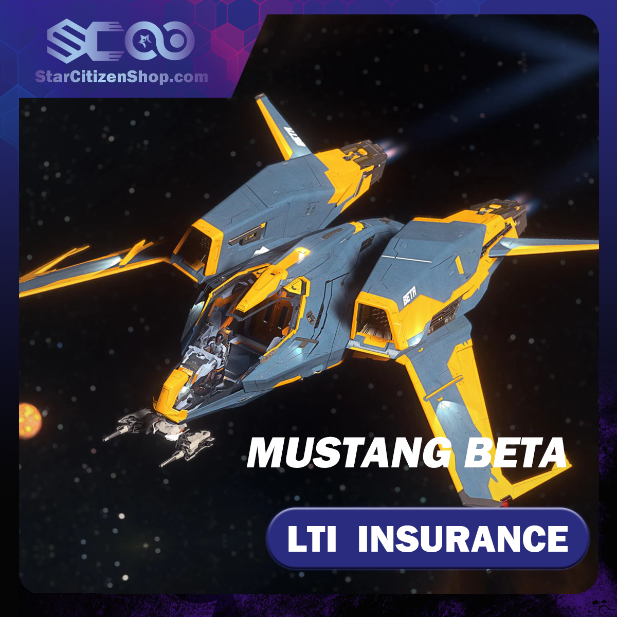 Consolidated Outland Mustang Beta Standalone Ship in Star Citizen