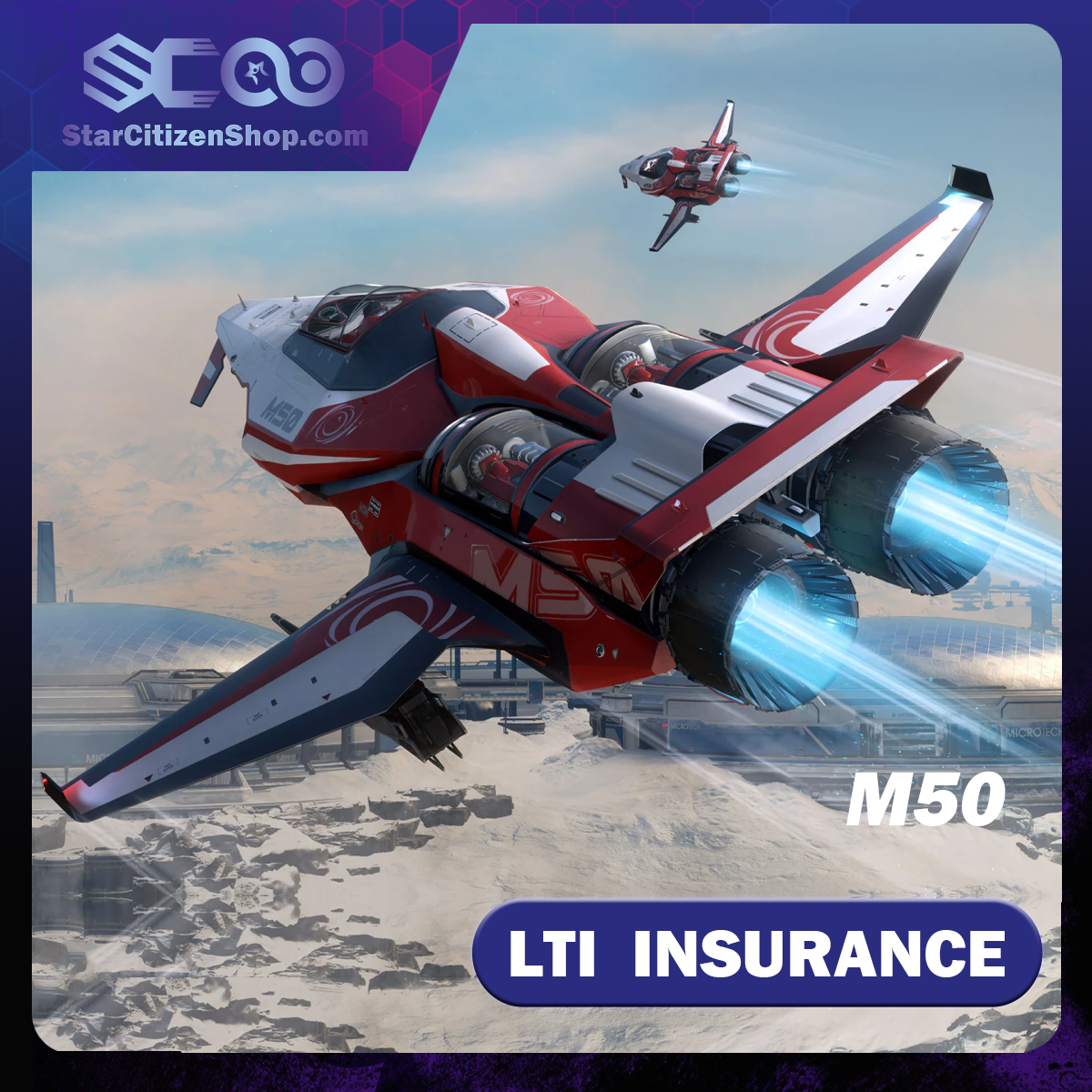 Origin M50 Standalone Ship in Star Citizen