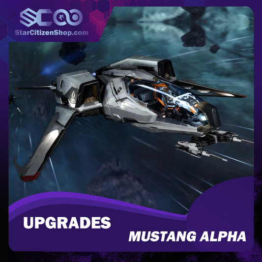 Star Citizen Upgrade to Mustang Alpha – Consolidated Outland Mustang Alpha CCU ship upgrade
