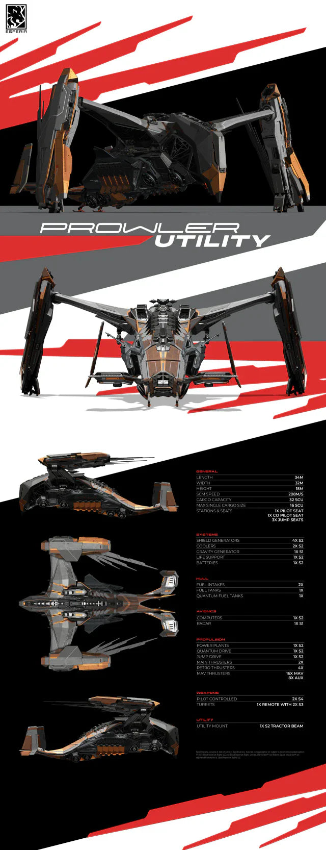 Prowler Utility - Standalone Ship