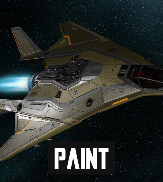 Arrow - Tan and Green Paint