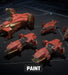 Auspicious Red Pig and Snake Paint Pack