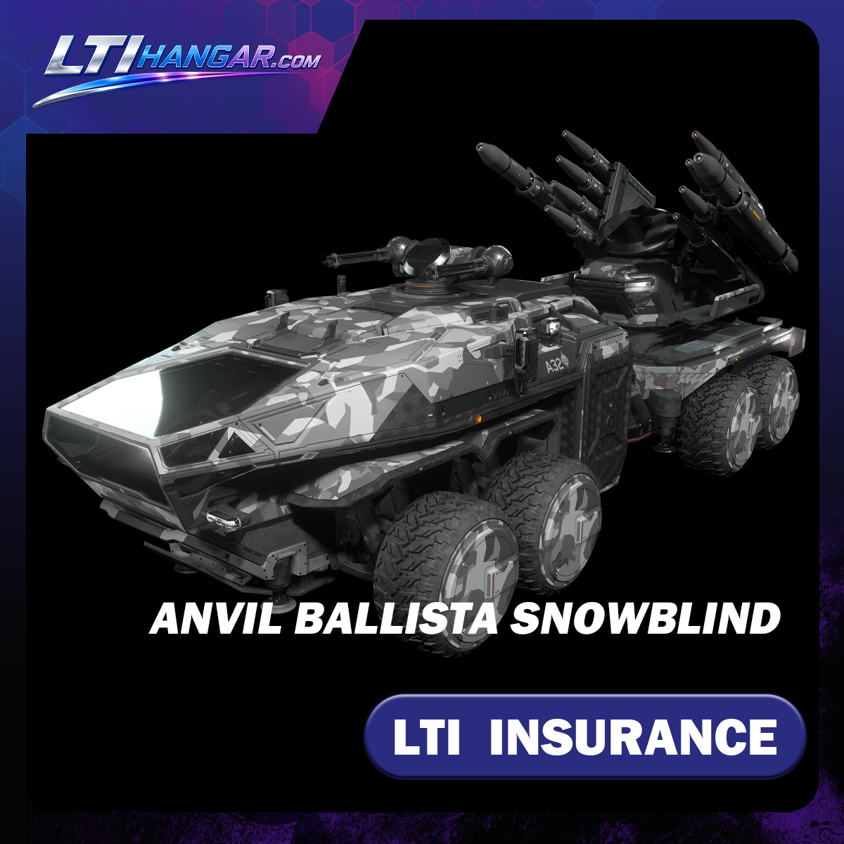 Anvil Ballista Snowblind - Standalone Vehicle