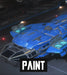 Constellation - Invictus Blue and Gold Paint