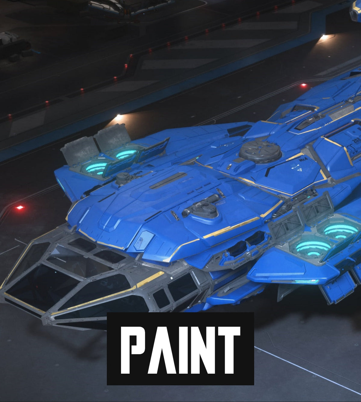 Constellation - Invictus Blue and Gold Paint – LTI Hangar
