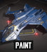 Gladius - Invictus Blue and Gold Paint