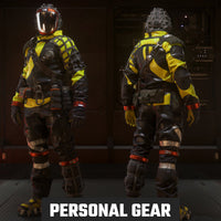 TruBarrier Hazard Suit and Mask - Dark Biohazard