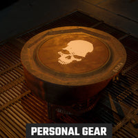 Salvaged Skull Table