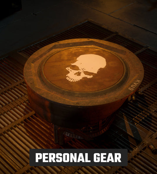 Salvaged Skull Table