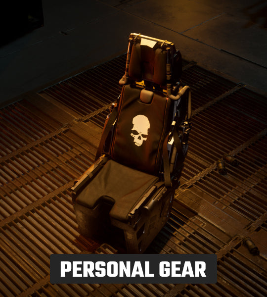 Salvaged Skull Lounge Chair