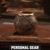 Ornate Drinking Gourd