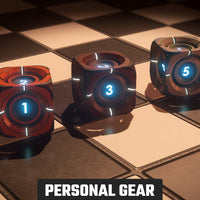 Six-Sided Rotating Dice Set