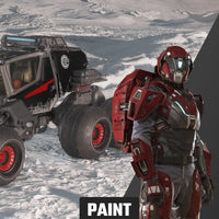 Greycat Black Cherry Paint and Armor Kit