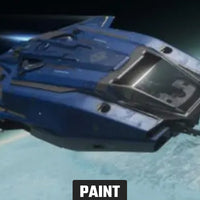 Pisces - Invictus Blue and Gold Paint