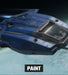 Pisces - Invictus Blue and Gold Paint