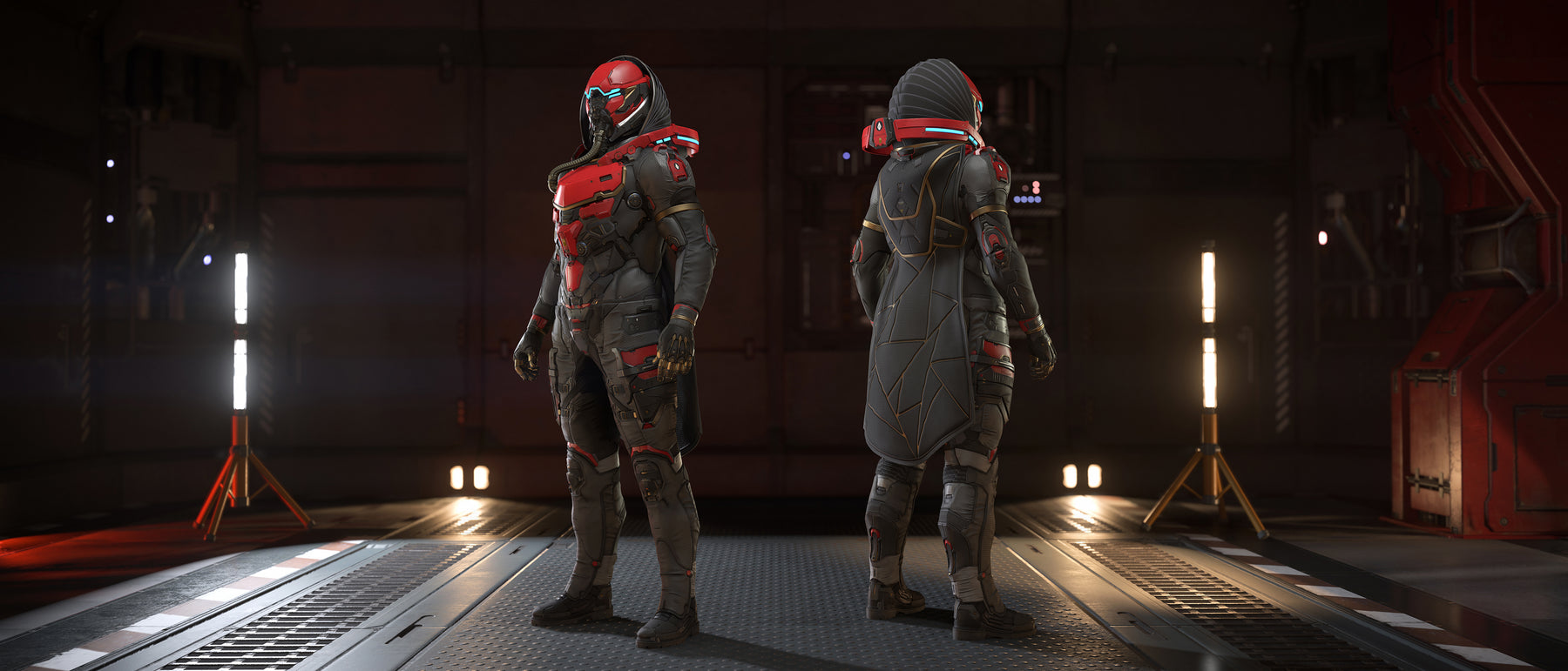 Quirinus Tech Artimex "Red Alert" Armor