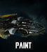 Aurora - Green and Gold Paint