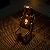 Salvaged Skull Lounge Chair
