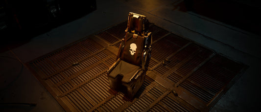 Salvaged Skull Lounge Chair