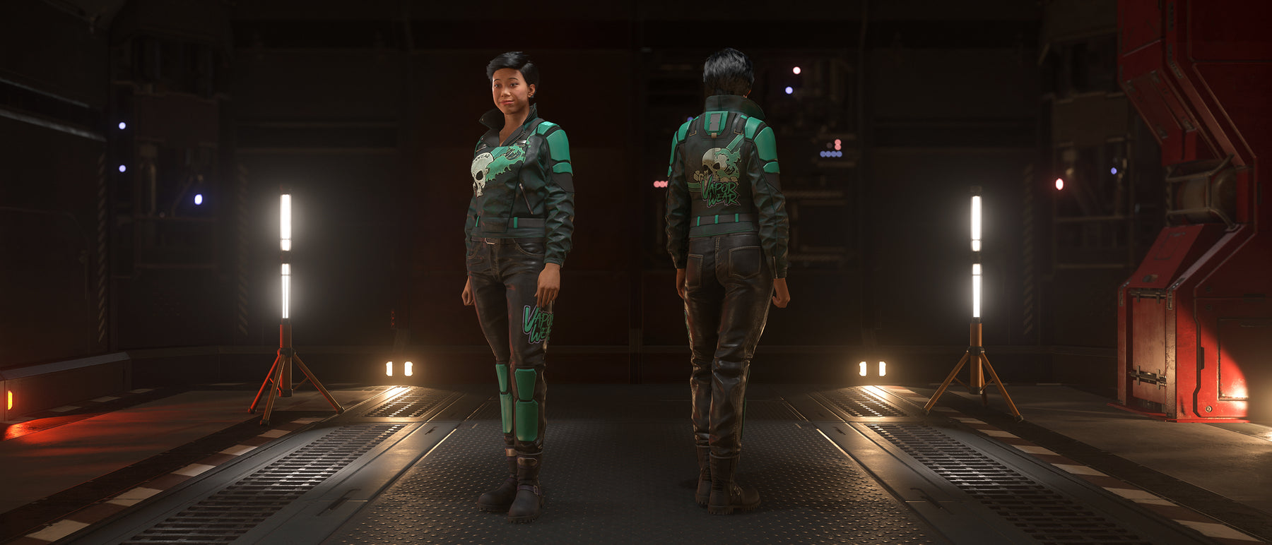 Vaporwear Enforcer Outfits