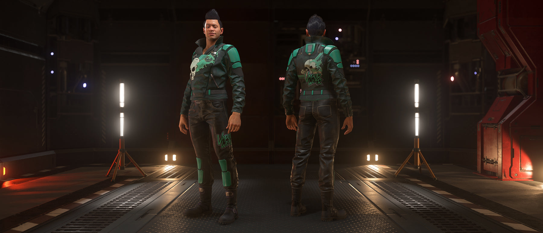 Vaporwear Enforcer Outfits