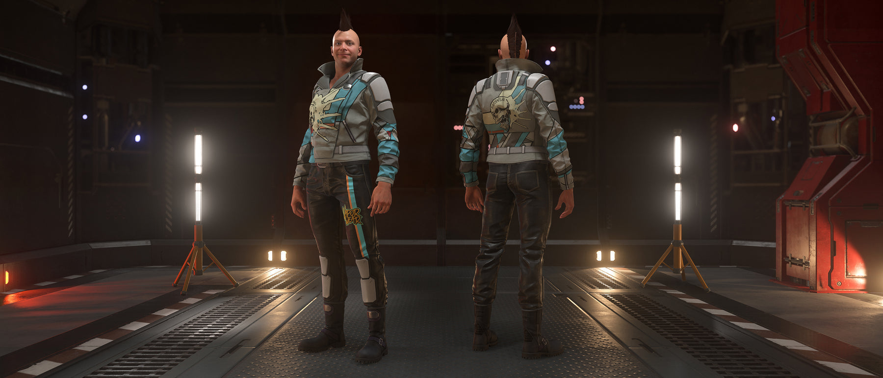 Vaporwear Enforcer Outfits